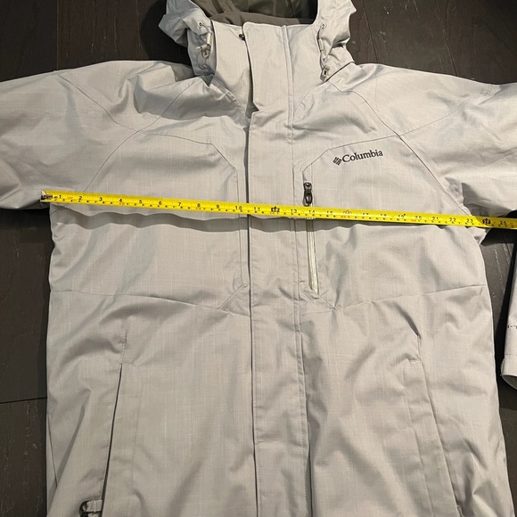 Columbia Whirlibird IV Interchange Gray 3-IN-1 Omni Heat Jacket Medium Mens - Picture 5 of 10